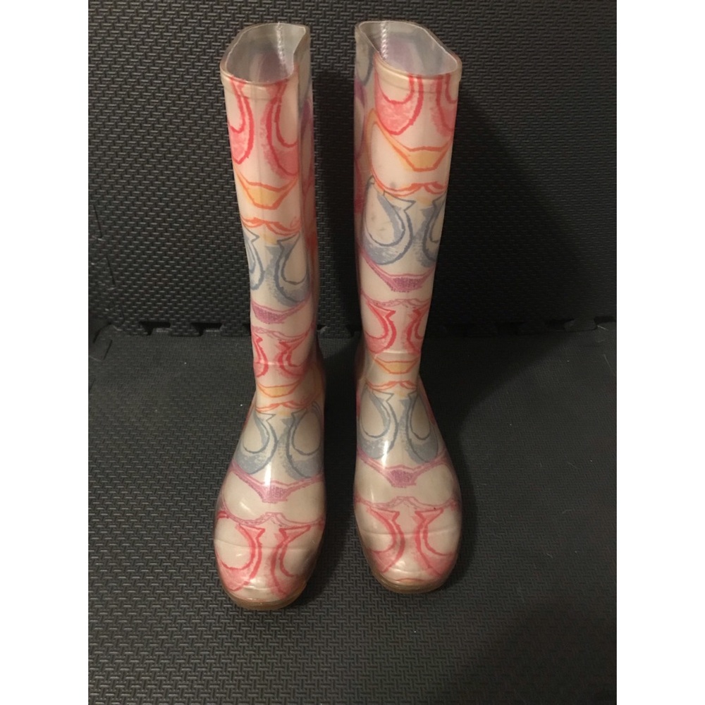 Coach rain boots